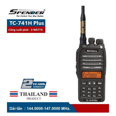 Bộ đàm Spender TC741H dải tần số VHF